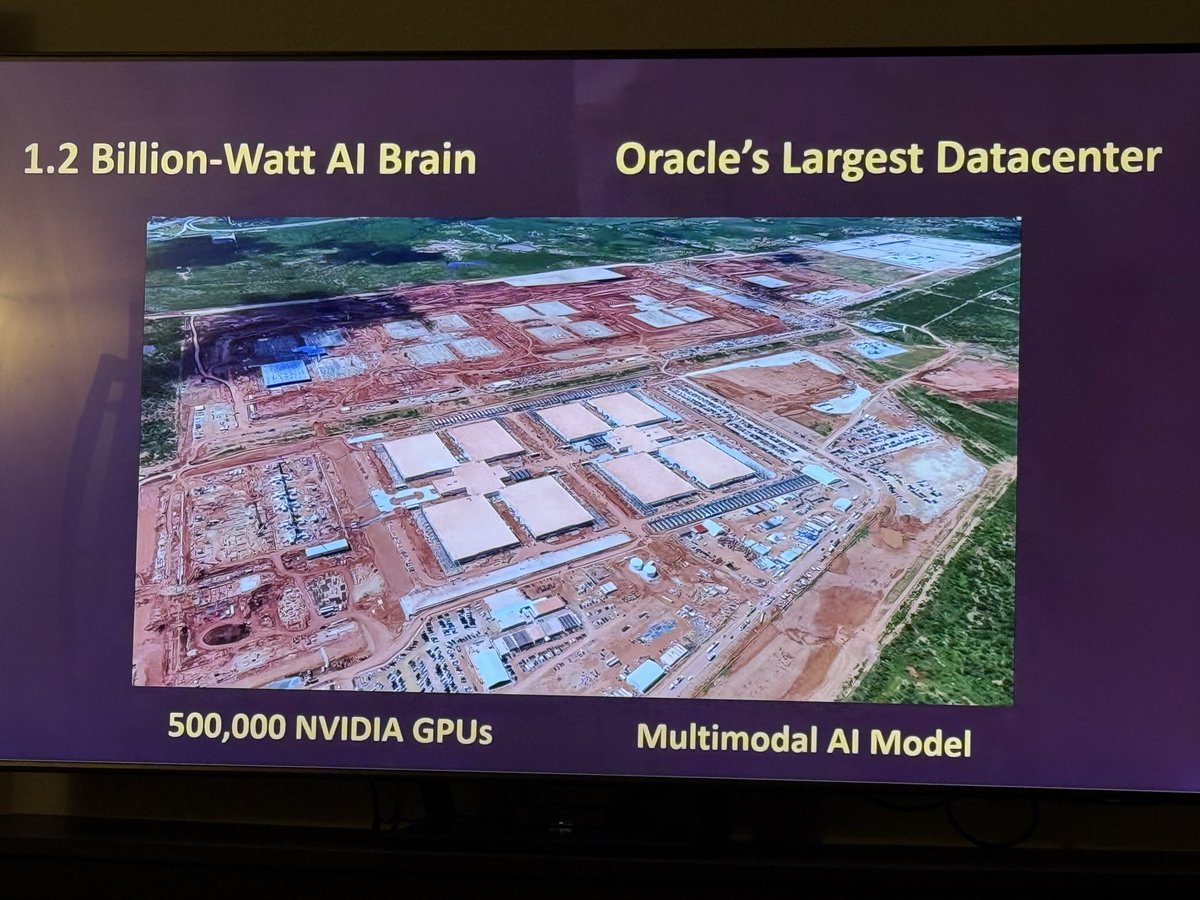 ankurkumarz's tweet image. This is why #Oracle is getting all the attention- 500K #NVIDIA GPUs - OpenAI is also invested into this