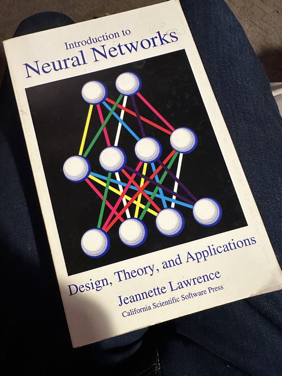 BrianRoemmele's tweet image. This book changed the direction of my life in 1988 when it was first published.
I had already built expert systems based on Neural Networks, but I did not fully understand the power of what I could create until Jeannette Lawrence published this book.
Thank you, Jeannette.