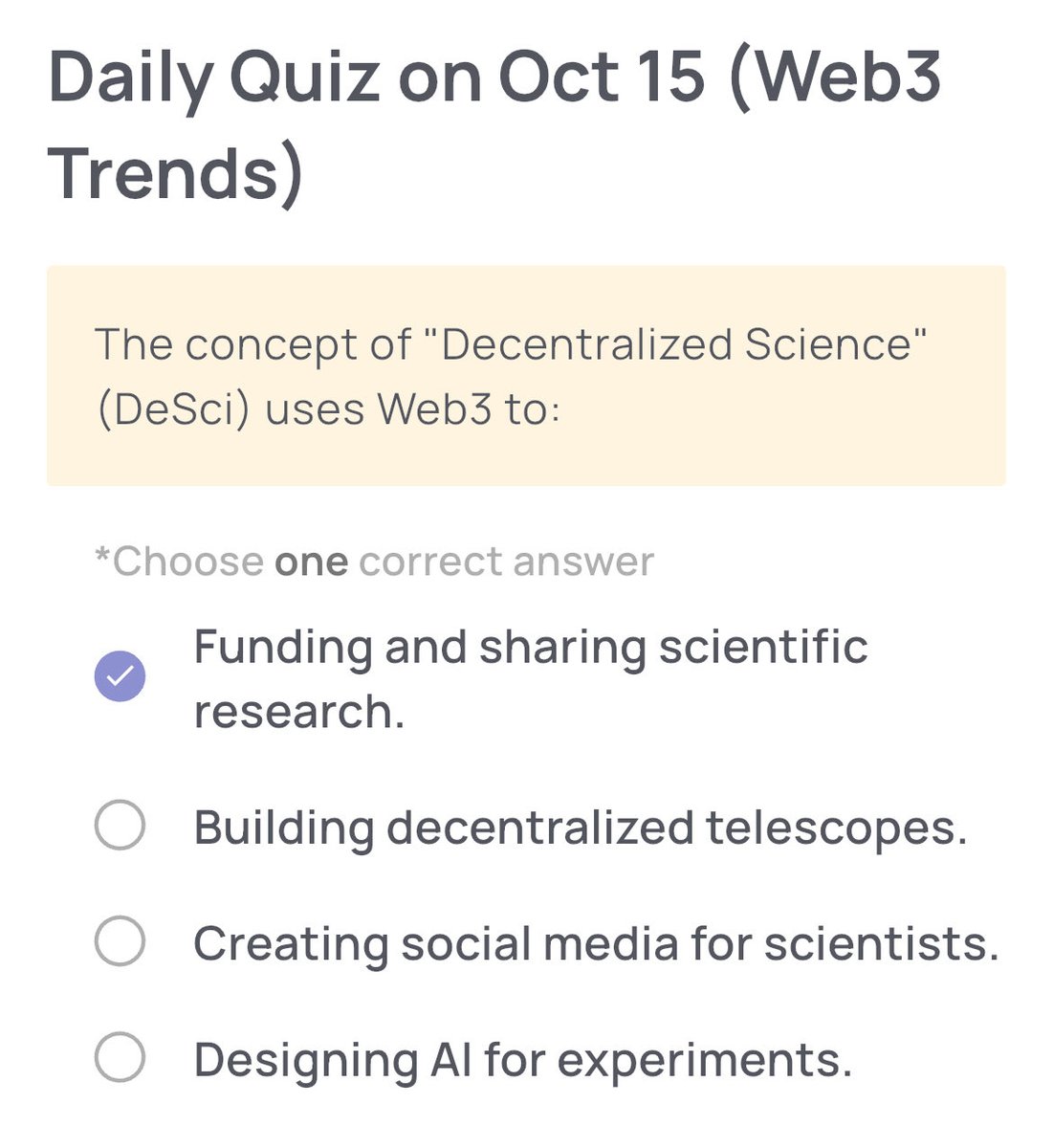 san_erhderm's tweet image. Today's Quiz Answers!!
~|| 15th, October TUE-2025 ||~
- GM 🔐
🔥 XENEAwallet 👇
✅ Answer: 1)
⚡ Daily Quiz
🍁 Complete 7 days straight to get gems
🔥 Spur protocol 👇
✅ Answer: 2)
#Ariwallet #Xeneaquiz #SpurProtocol