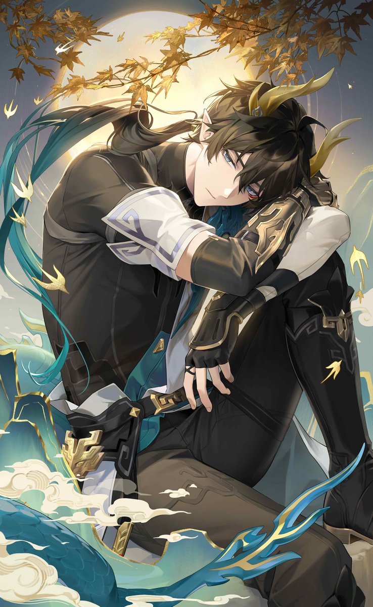 ere_chip's tweet image. 🐉🌙
#Honkaistarrail #HSRpic
#DanHengPT #danheng