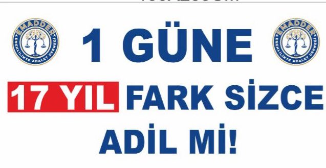 <a href="/gkayis/">Gokhan Kayis</a> <a href="/tele1comtr/">Tele1 TV</a> Gökhan Bey <a href="/gkayis/">Gokhan Kayis</a> iyi yayınlar 

Emadder olarak #talebimiz net‼️

Kademeli emeklilik yasası derhal çıkarılmalıdır. Bir gün farkla yıllar kaybeden milyonların hakkı iade edilmelidir. Emeklilikte adalet sağlanmadan, toplumda huzur da mümkün değildir.

Ya Adalet! 
Ya Adalet! 
Yoksa