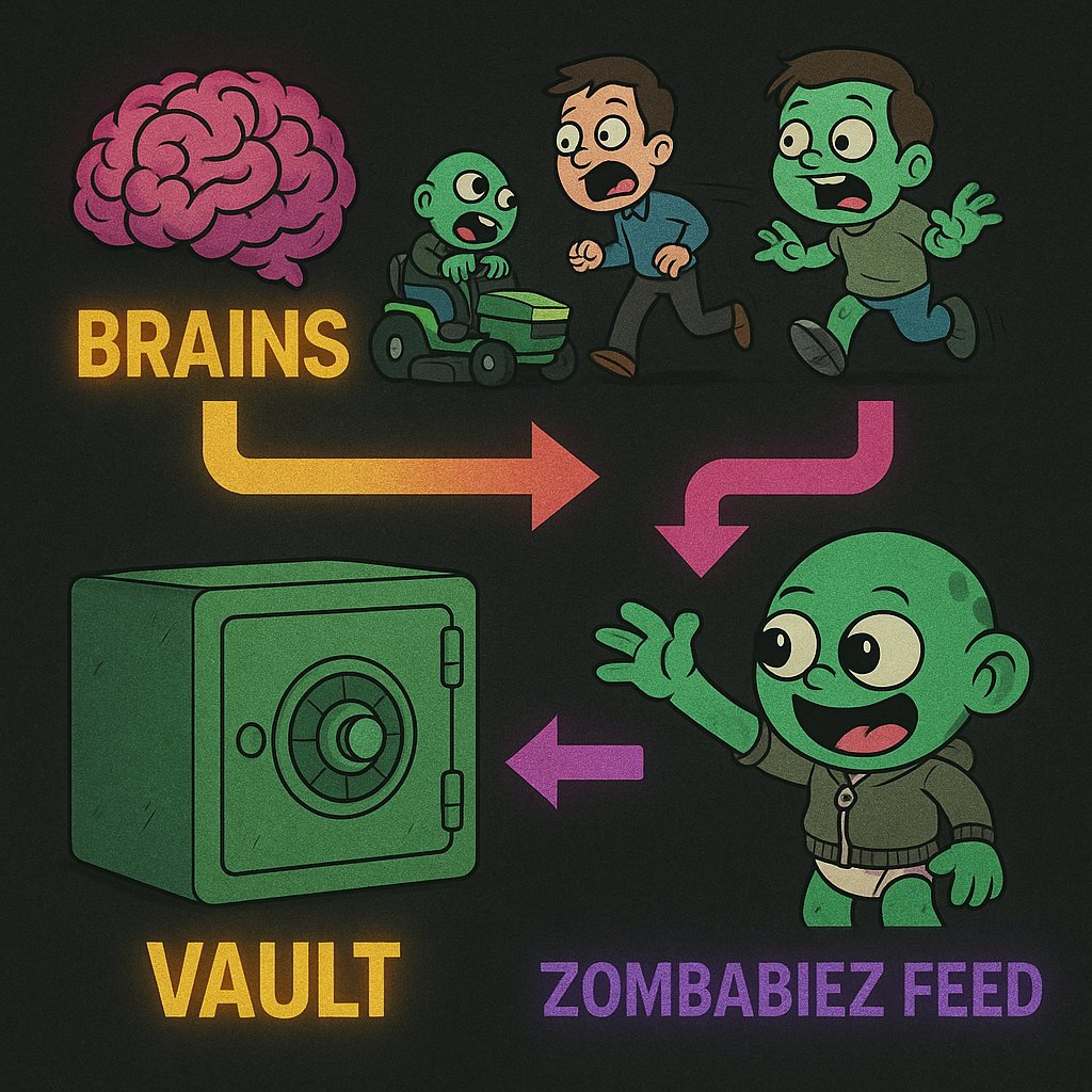 Outbreak Log #9 “Brains for All”

🎯 RT rev-share proof.  
“See? Even the undead get passive income.”
 🎁 10 Keys to 3 winners  like and retweet to be entered

zombabiezpresale.uni-fy.us/zombabiezpresa…