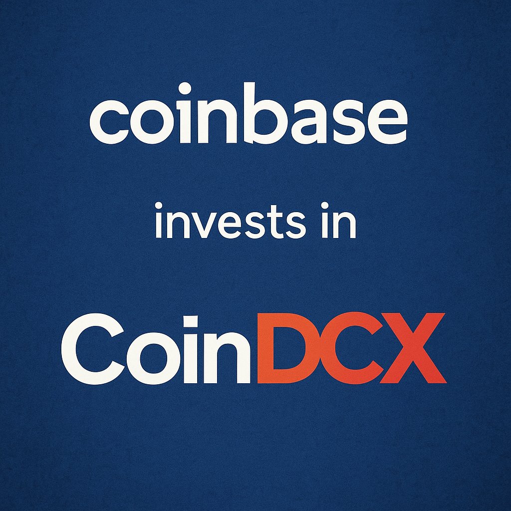CsharpCorner's tweet image. 🚀𝐁𝐢𝐠 𝐍𝐞𝐰𝐬 𝐢𝐧 𝐭𝐡𝐞 𝐂𝐫𝐲𝐩𝐭𝐨 𝐖𝐨𝐫𝐥𝐝!
▪️𝐂𝐨𝐢𝐧𝐛𝐚𝐬𝐞 has invested in 𝐂𝐨𝐢𝐧𝐃𝐂𝐗, India’s leading crypto exchange
▪️The deal values CoinDCX at $𝟐.𝟒𝟓 𝐛𝐢𝐥𝐥𝐢𝐨𝐧💰
▪️A major step highlighting India’s growing influence in global crypto markets 🌍
🔗…