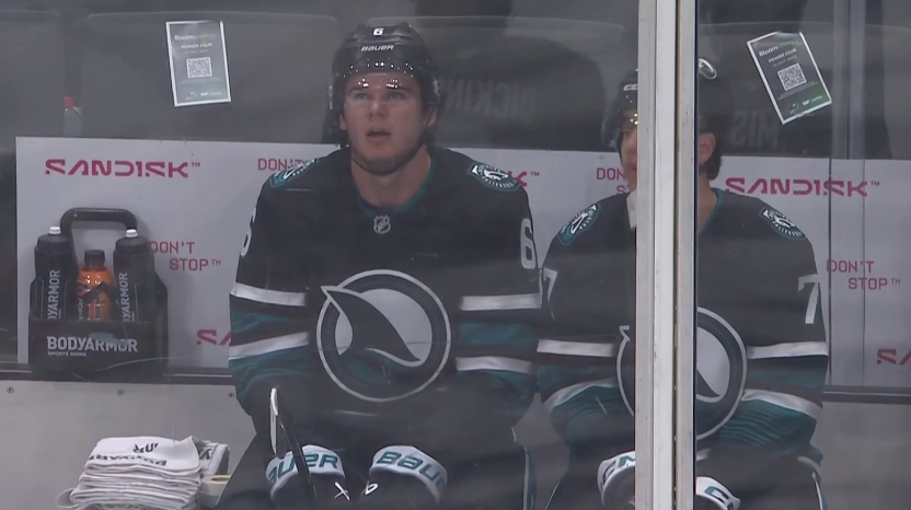 LetsGoSharks's tweet photo. Sharks bow to superior Canes ----
Goaltender Brandon Bussi beats Sharks 5-1 in NHL debut
Story: https://t.co/i3w0vViguV

#CarolinaCulture vs #TheFutureIsTeal #CARvsSJS #SJSharks #LetsGoSharks https://t.co/Egyj7lKFS3
