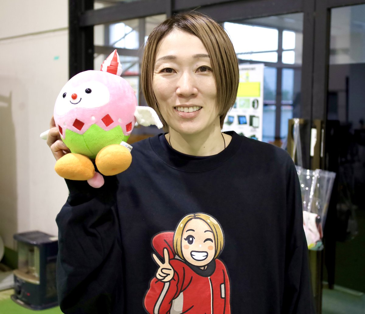 ボートレース渡邉優美選手 直筆サイン入りぬいぐるみ 値下げしました ボートレース ボートレーサー サイン入り ぬいぐるみ