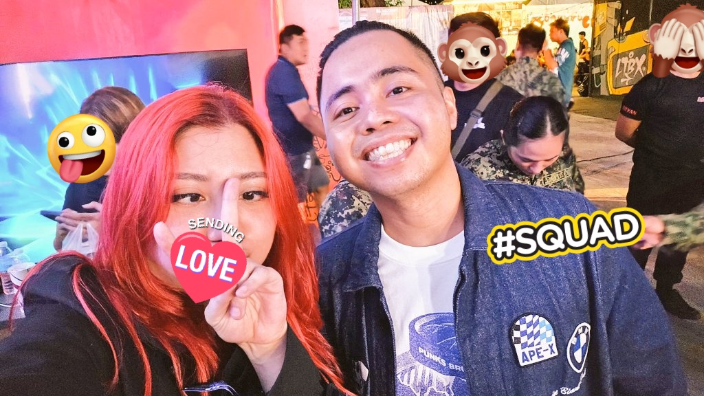 Highlights of #BLACKOUTManila <a href="/AnichessGame/">Anichess</a> is chillin with the squad 🔥🫶