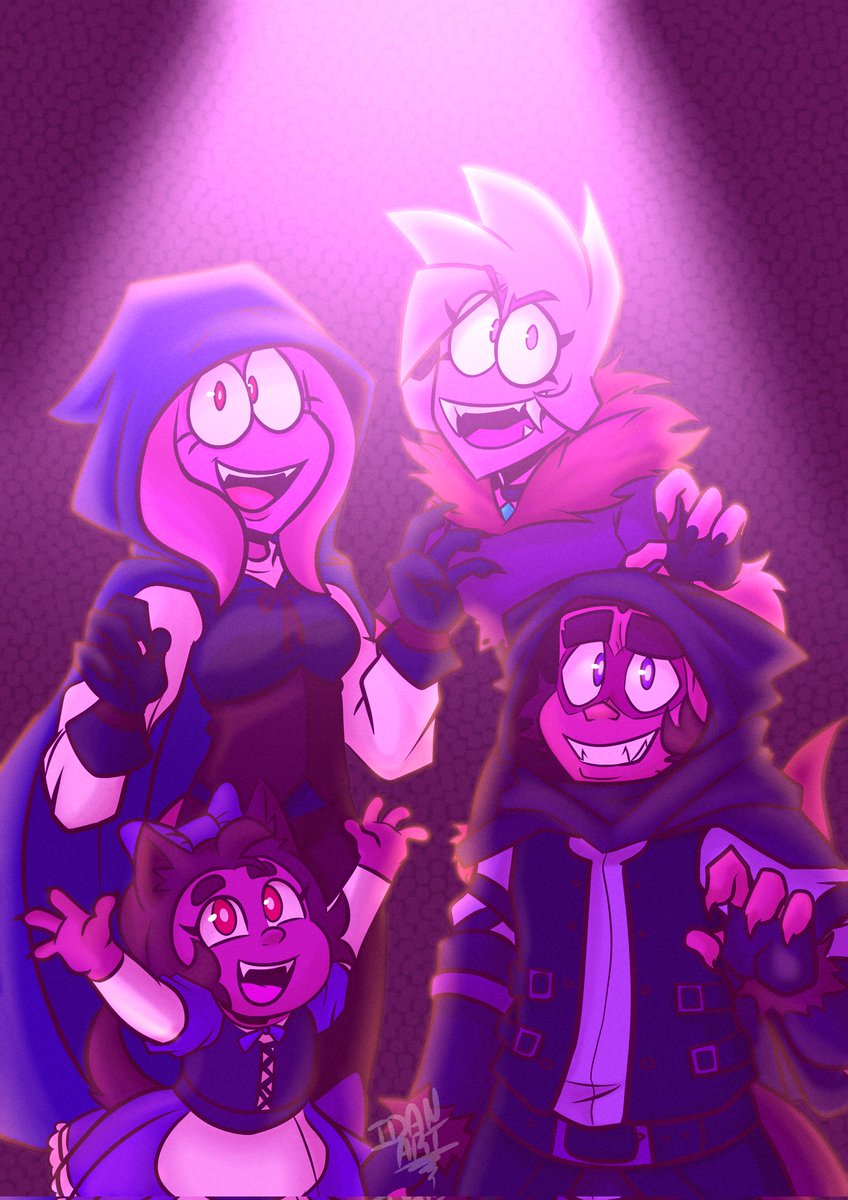 BlastIdanArt's tweet image. The children of the Werewolf and Little Red Riding Hood 🐺🌹

#monkeywrench #monkeywrenchoc #shreebsfanchild #Halloween