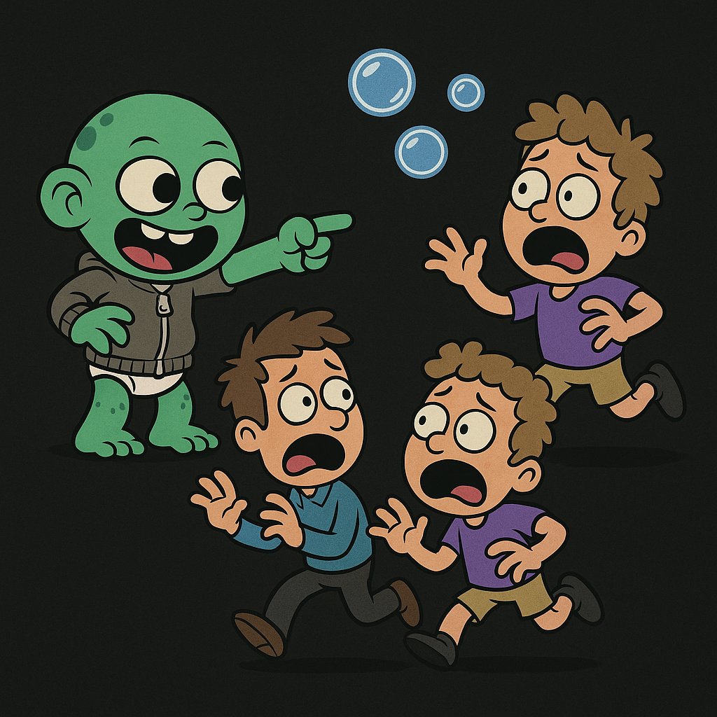 Outbreak Log #10 Laugh at THE LIVING  Humans can’t handle ridicule—it short-circuits their ego.
Time to make them panic.

🎯 Mission: Reply with your funniest “scared human” GIF.
🏆 Reward: 6 Lazer Engraved Dog Tags with your Pixel ZombabieZ mint mailed IRL.
 like and retweet to