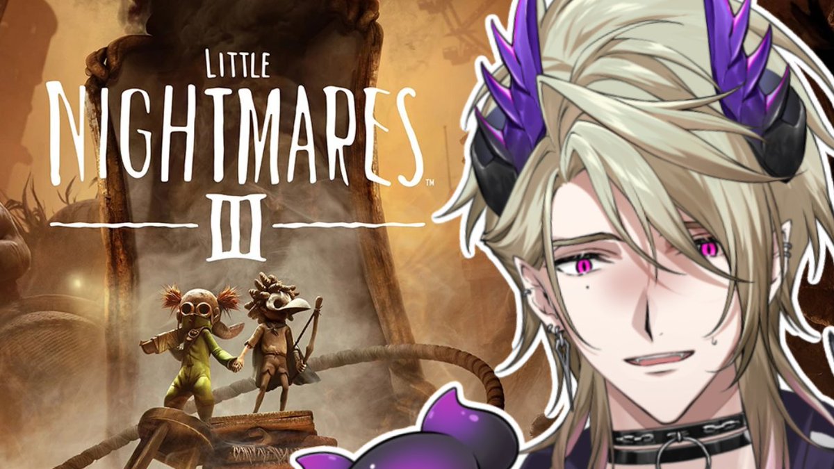 LITTLE NIGHTMARES 3 IS FINALLY HERE! 🚨

You guys know how much I love this series and I can't wait to see just how this story ties in! 🌃

💜Come join me as we nerd out about one of my favorite franchises together! 💜

21:00 JST / 08:00 EDT / 13:00 GMT  📅📌