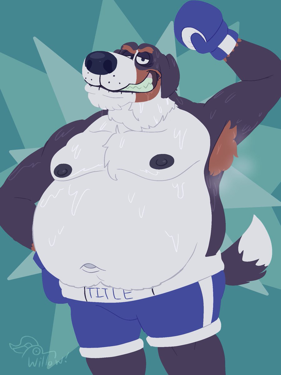 drew earl cause why not (i freaking love him) &gt;:3 🥊🐶

oc by <a href="/CanvasKisser/">TKOdie🔞🥊</a>