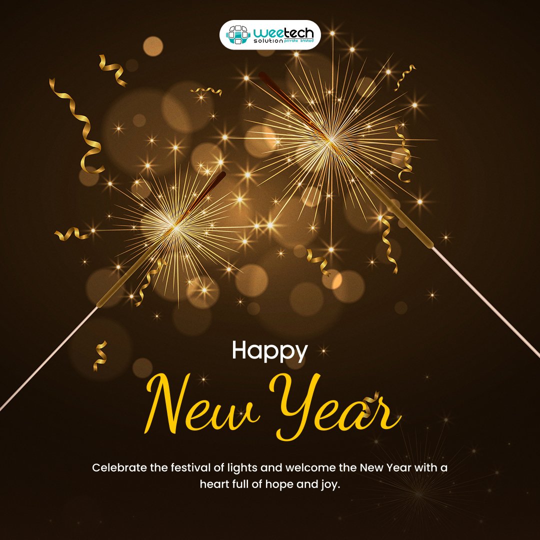 WeetechSolution's tweet image. Happy New Year 2025 from @WeetechSolution ! 🎉
Grateful for our amazing clients &amp;amp; team who made last year remarkable. 
Here’s to a new year of innovation, growth &amp;amp; endless possibilities!

#weetechsolution #newyear2025 #HAPPYNEWYEAR  #GrowthMindset #business #Diwali2025