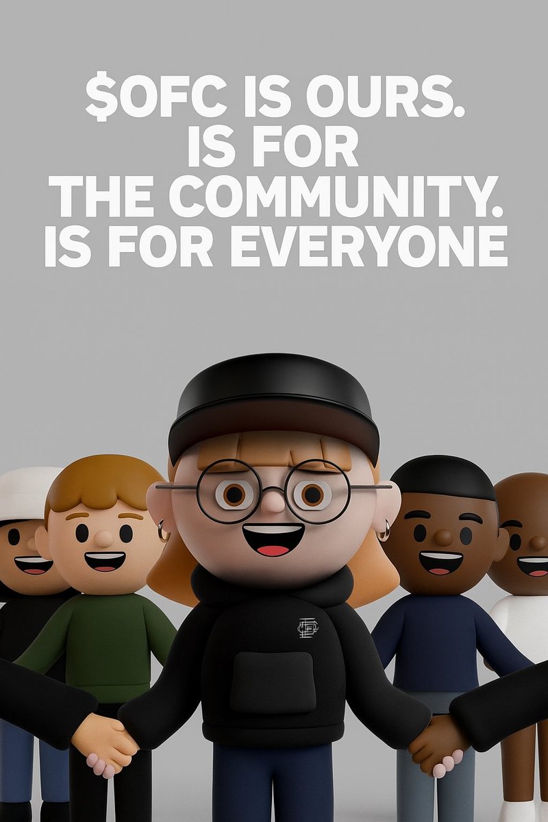 WasilatUmar2's tweet image. GM CT
$OFC isn’t here for hype it’s here for the community.
.@ofc_the_club, every fan matters.
$OFC is building something bigger the world’s largest football fandom, powered by passion and unity.
Join the $OFC movement today.
Together, we’re not just fans we’re family.