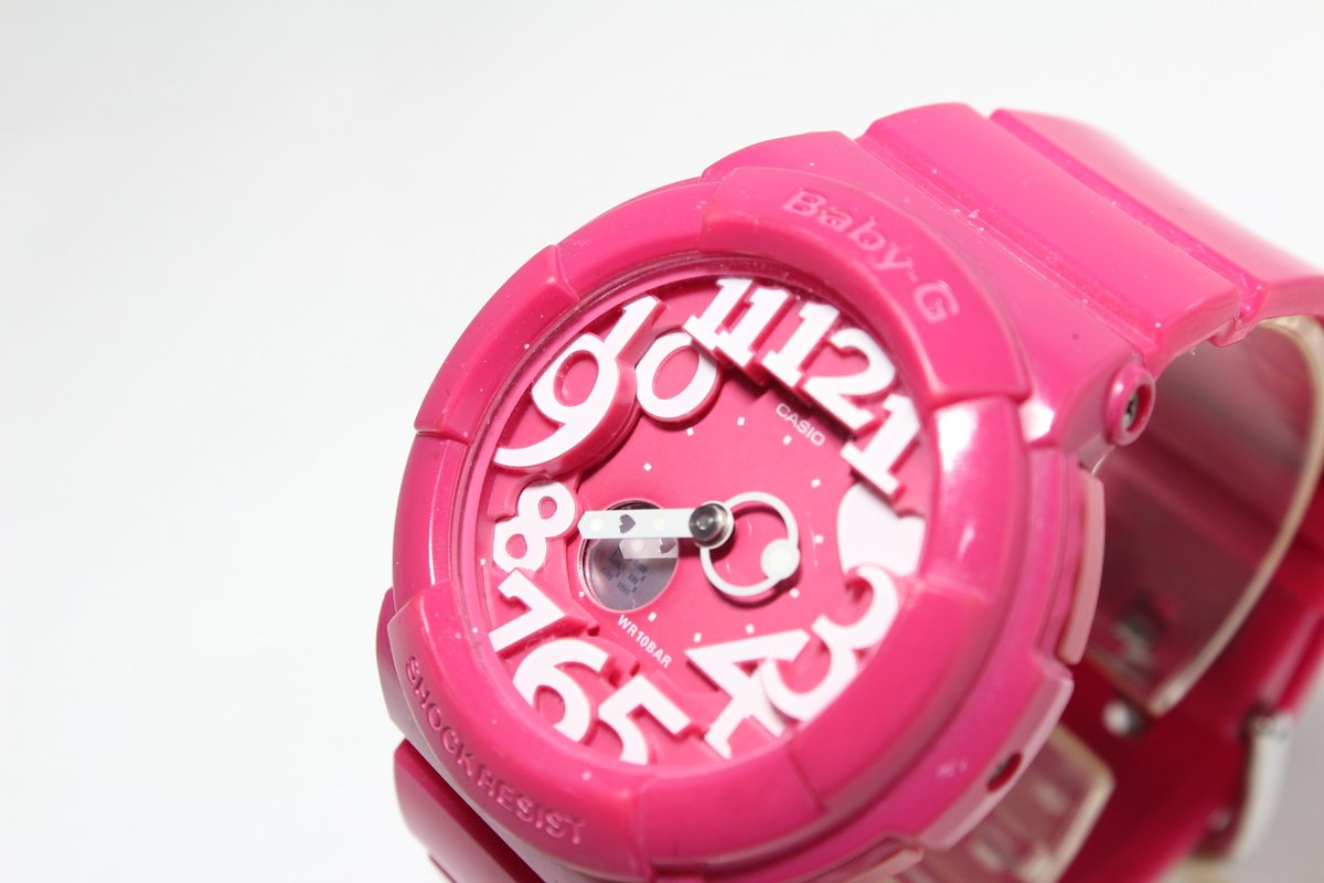 GshockTkhs's tweet photo. CASIO BGA-130 PINK Analog Digital Neon Dial Baby-G Watch https://t.co/9ARwl4sjcK #neondial #analogdigital #casiopink https://t.co/FYLCf8drIt