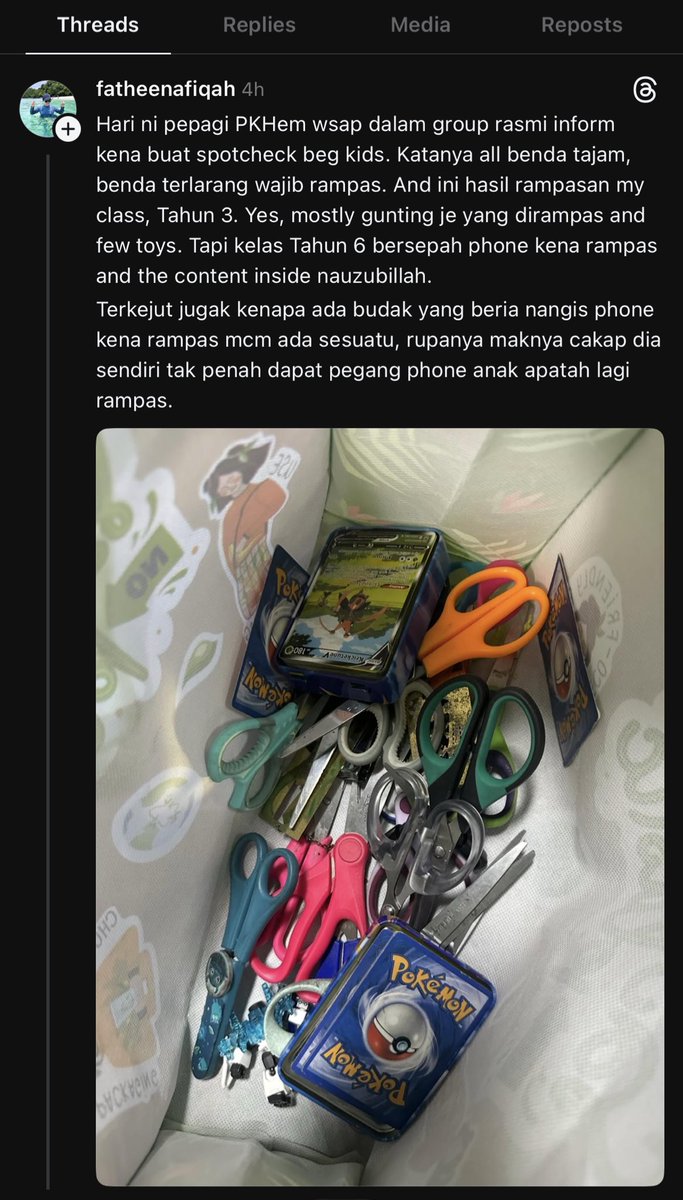 meinmokhtar's tweet photo. Seram nyaaaaaaa budak budak sekarang. https://t.co/RxDgqU5z1a