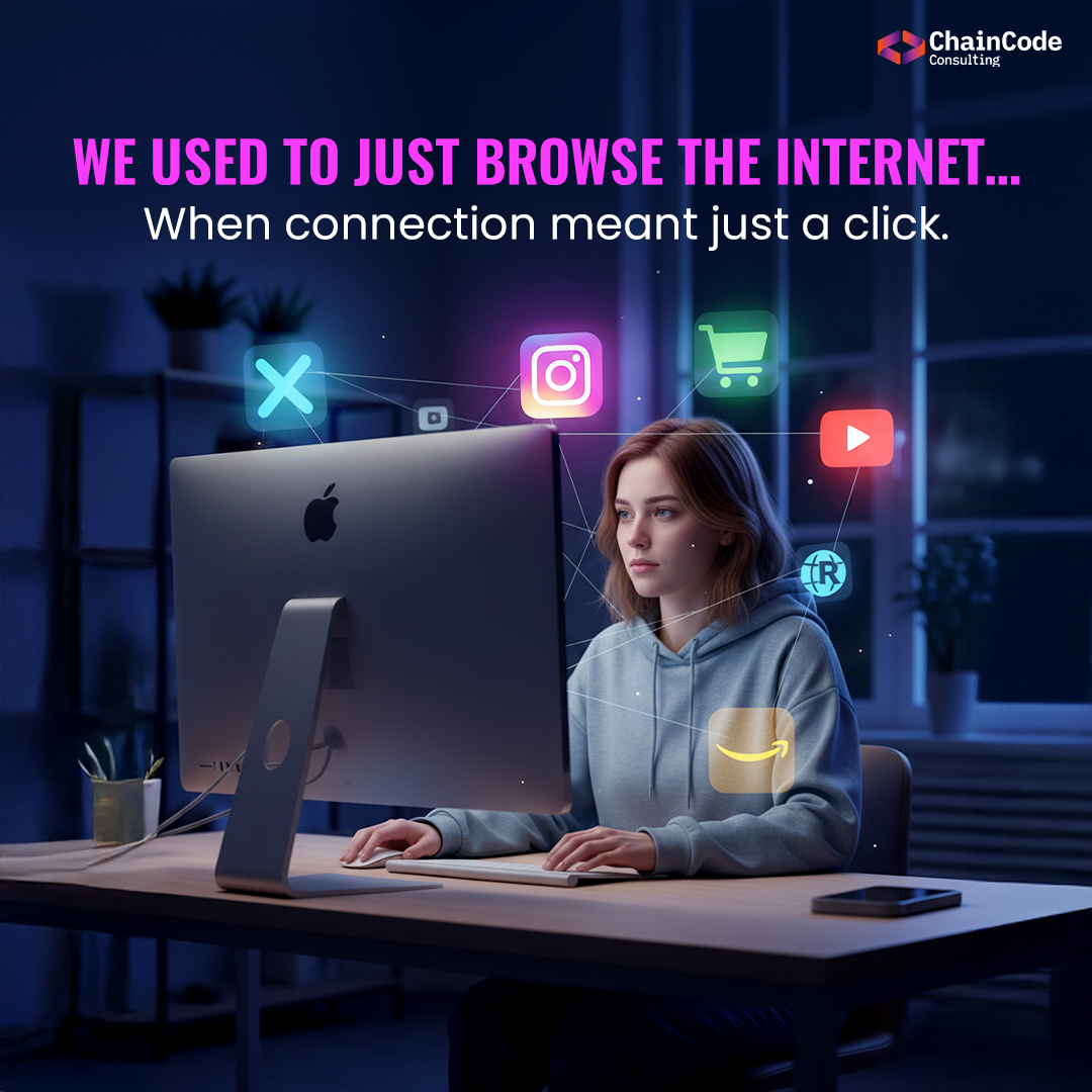 ChaincodeLlp's tweet image. 𝐓𝐡𝐞 𝐝𝐢𝐠𝐢𝐭𝐚𝐥 𝐰𝐨𝐫𝐥𝐝 𝐢𝐬𝐧’𝐭 𝐣𝐮𝐬𝐭 𝐨𝐧 𝐲𝐨𝐮𝐫 𝐬𝐜𝐫𝐞𝐞𝐧 𝐚𝐧𝐲𝐦𝐨𝐫𝐞 - 𝐢𝐭’𝐬 𝐚𝐥𝐥 𝐚𝐫𝐨𝐮𝐧𝐝 𝐲𝐨𝐮.

The metaverse merges 𝐫𝐞𝐚𝐥𝐢𝐭𝐲 𝐰𝐢𝐭𝐡 𝐝𝐢𝐠𝐢𝐭𝐚𝐥 𝐩𝐫𝐞𝐬𝐞𝐧𝐜𝐞, unlocking new ways to 𝐜𝐨𝐥𝐥𝐚𝐛𝐨𝐫𝐚𝐭𝐞, 𝐭𝐫𝐚𝐝𝐞, &amp;amp;…