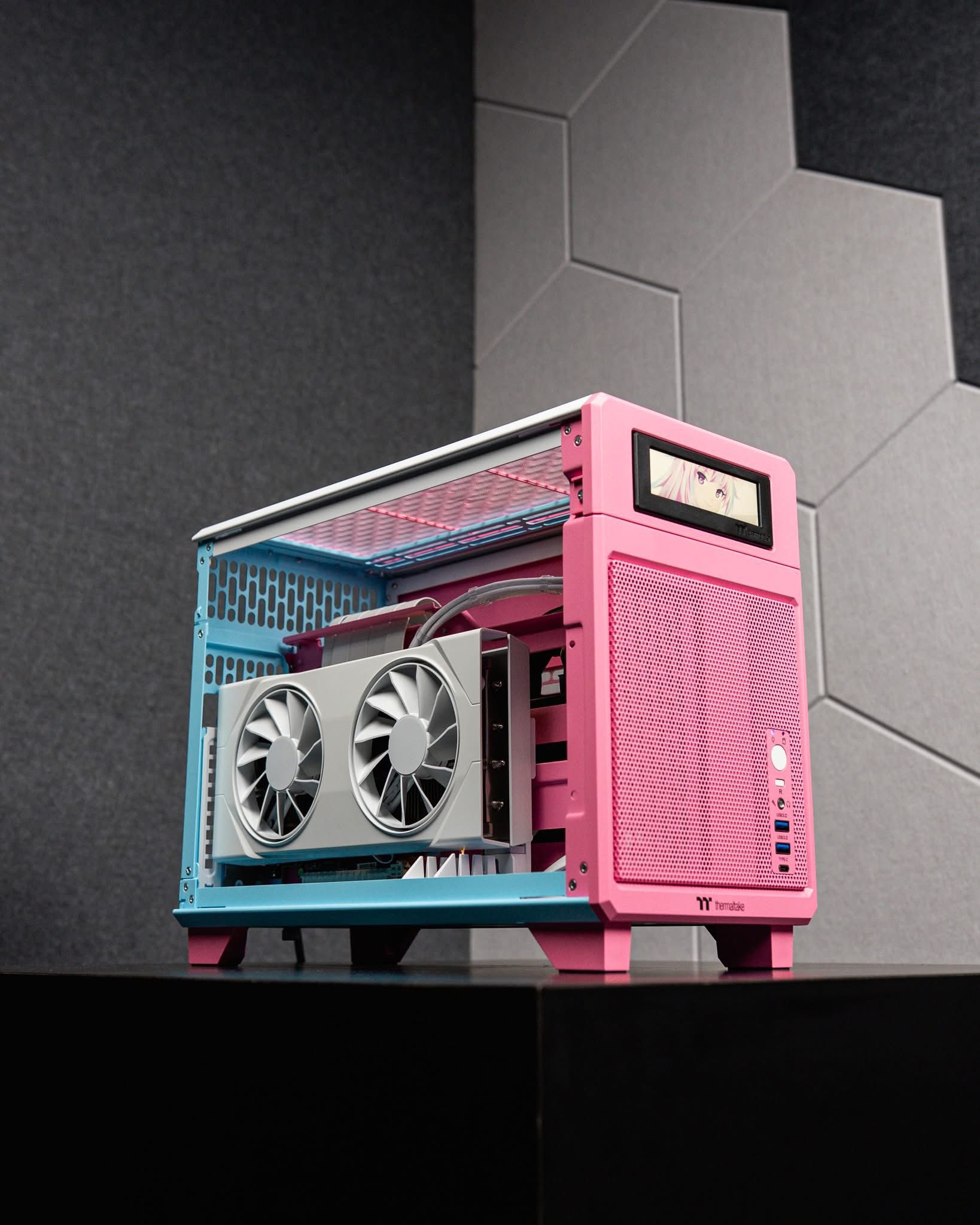 自作PC シンプルおしゃれケース Core-i7-4790S / MEM32GB / SSD 128GB