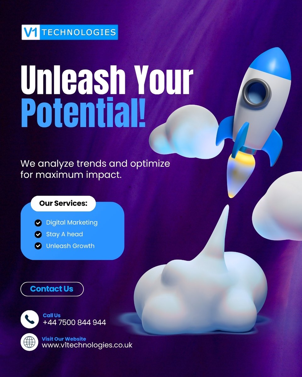 V1Technologies's tweet image. Businesses are turning clicks into customers with V1 Technologies’ data-driven digital campaigns. We analyze trends and optimize for maximum impact. Don’t watch others grow—jump in and unleash your brand’s full potential today! #DigitalMarketing #V1Technologies #UnleashGrowth