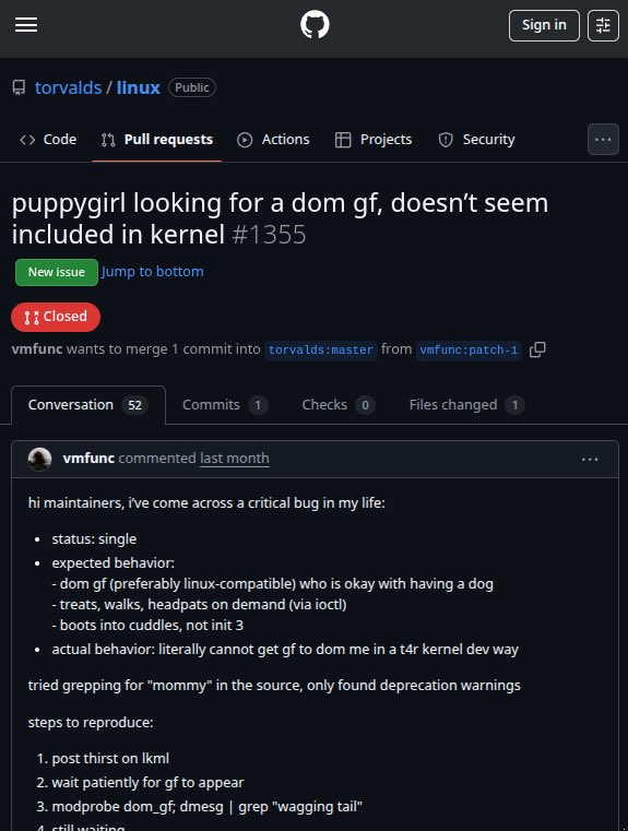 LundukeJournal's tweet image. So @GitHub suspended the account of @vmfunc, who made an inappropriate pull request to the Linux kernel repository.
A few quick things worth mentioning:
1) The pull request was wildly inappropriate and clearly violates the terms of service for GitHub.
2) That said, a full…