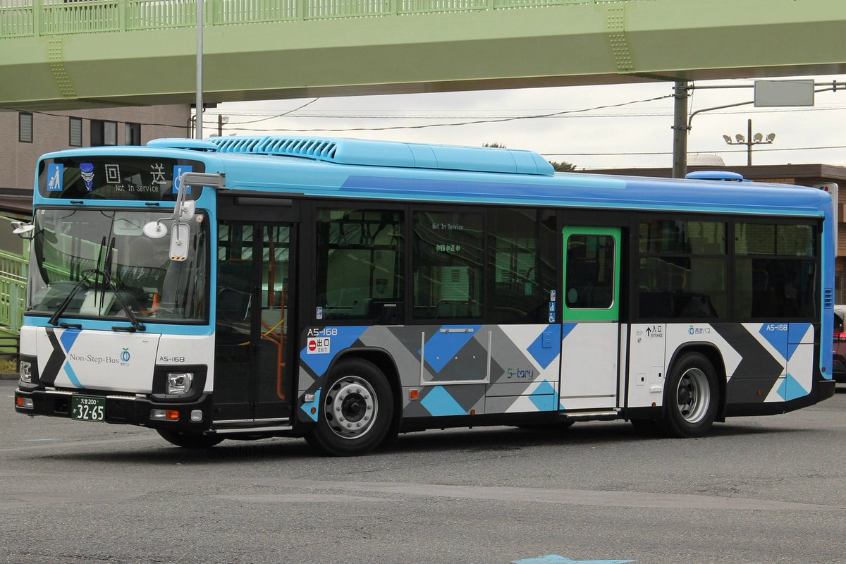 西武バス 大宮営業所 A5-168号車 納車 大宮 200 か 32-65登録 代替 A2