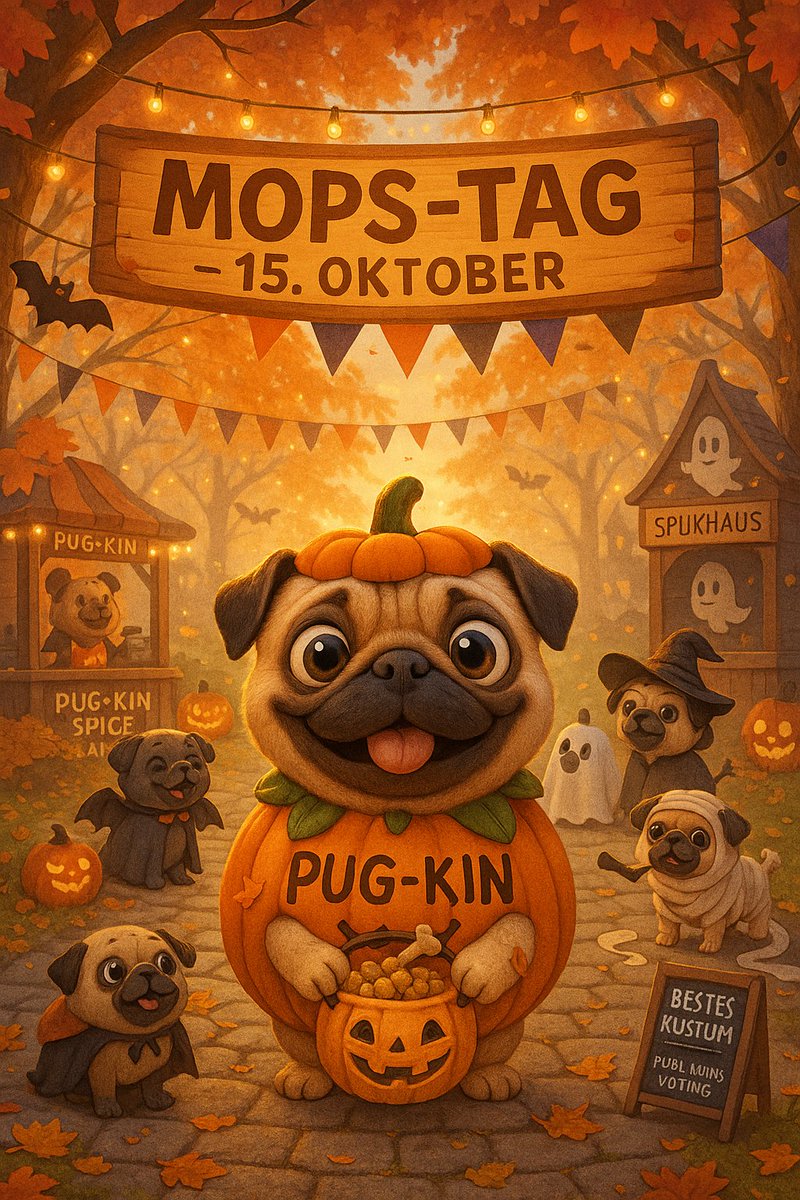 diamantencop77's tweet photo. #Spezialtage 15.10.2025:
#MopsTag (USA)
Am 15. Oktober ist in den USA der „National Pug Day“ – ein Feiertag zu Ehren einer Hunderasse, die so unverwechselbar ist wie ihr Gesichtsausdruck: der Mops. Diese kleinen, charmant schnaufenden Hunde mit Kulleraugen und Falten im Gesicht sind seit Jahrhunderten geliebte Begleiter von Kaisern, Künstlern und Kaffeetrinkern.
Der Tag wurde ins Leben gerufen, um auf die besondere Rolle dieser Hunde hinzuweisen – und um auf Mopsschutz und Adoption aufmerksam zu machen. Und weil er mitten im Herbst liegt, passt der Mops mit seinem gemütlichen Wesen perfekt zur Jahreszeit: kuschelig, gemütlich, leicht verfressen – quasi das spirituelle Tier des Oktobers. 🍁🐾
🐶 10 Dinge, die man zum Mops-Tag wissen sollte:
Ein Feiertag mit Herz:
Der National Pug Day wurde 2012 von Colleen Paige, einer amerikanischen Tierschützerin, ins Leben gerufen. Ziel ist es, auf das Schicksal vieler Mops-Hunde aufmerksam zu machen, die in Tierheimen landen oder aus Überzüchtung leiden.
Kaiserliche Herkunft:
Der Mops stammt ursprünglich aus China. Dort war er der Liebling der Kaiser und lebte in Luxus – oft bewacht von Soldaten, damit ihm nichts geschieht. Kein Wunder also, dass er bis heute königliche Allüren hat.
Von Asien nach Europa:
Niederländische Händler brachten den Mops im 16. Jahrhundert nach Europa, wo er schnell zum Modehund des Adels wurde. Sogar Wilhelm III. von Oranien soll durch seinen Mops „Pompey“ vor einem Attentat gewarnt worden sein.
Charakter mit Charme:
Mopse sind freundlich, eigensinnig und ausgesprochen anhänglich. Sie lieben Aufmerksamkeit – am liebsten von allen gleichzeitig – und haben eine erstaunliche Begabung, sich in Decken einzuwickeln, als wäre es Haute Couture.
Herbstliebe mit Hindernissen:
Mopse genießen den Herbst – aber bitte ohne Regen und zu viele Blätter im Gesicht. Ihre flachen Nasen machen sie empfindlich gegenüber Kälte und Feuchtigkeit, weshalb sie eher den warmen Kaminplatz bevorzugen als den langen Waldspaziergang.
Die Sache mit dem Schnaufen:
Das charakteristische Grunzen und Schnarchen kommt durch ihre kurze Schnauze. Es ist für Fans ein niedliches Markenzeichen – medizinisch betrachtet allerdings ein Hinweis darauf, dass die Zucht oft zu extrem betrieben wurde.
Farbenvielfalt mit Tradition:
Mopse gibt es vor allem in fawn (beige mit schwarzer Maske) und schwarz. Früher waren auch silberne oder apricotfarbene Tiere beliebt – echte Herbsttöne also, passend zum Oktoberlaub.
Der Mops in der Kultur:
Von Goethe über Loriot bis Instagram – der Mops hat eine beeindruckende Popkultur-Karriere hingelegt. Loriot machte ihn sogar zum Symbol für humorvolle Lebensweisheit: „Ein Leben ohne Mops ist möglich, aber sinnlos.“
Ein Tag fürs Verwöhnen:
Zum Mops-Tag backen viele Halter spezielle Hundekekse oder schenken ihren Lieblingen neue Kuscheldecken. Auf Social Media wird der Hashtag #NationalPugDay jedes Jahr zu einem wahren Mops-Feuerwerk.
Mops und Mensch – eine herbstliche Einheit:
Wenn das Laub raschelt und die Tage kürzer werden, zeigt sich der Mops von seiner besten Seite: eingekuschelt, schnarchend und rundum zufrieden. Ein wahres Symbol für die Kunst des Nichtstuns – stilvoll, charmant und mit leichten Atemgeräuschen.
Der Mops-Tag ist mehr als nur ein Anlass für süße Fotos. Er erinnert daran, wie wichtig Respekt und Verantwortung im Umgang mit Haustieren sind – besonders bei Zuchtrassen. Gleichzeitig feiert er eine Hunderasse, die uns lehrt, dass man mit Falten, Schnarchen und einem guten Appetit trotzdem (oder gerade deswegen) das Herz der Welt erobern kann. Im goldenen Herbst, wenn alles etwas ruhiger und gemütlicher wird, ist der Mops das perfekte Symbol: ein kleiner Buddha auf vier Pfoten – mit Heiligenschein aus Hundehaar. 🐾💛