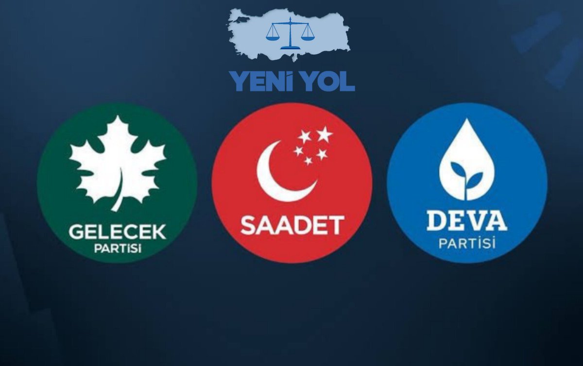 Yeni Yol TBMM Grup Toplantımız:

🗓 15 Ekim Çarşamba 

🕰 09.30

📡  TBBM TV ve Partilerin Sosyal medya hesaplarından canlı yayınlanacaktır...

<a href="/devapartisi/">DEVA Partisi</a>  <a href="/alibabacan/">Ali Babacan</a> <a href="/SaadetPartisi/">Saadet Partisi</a> <a href="/mahmutarikansp/">Mahmut Arıkan</a> 
<a href="/GelecekPartiTR/">Gelecek Partisi</a> <a href="/Ahmet_Davutoglu/">Ahmet Davutoğlu</a>

#yeniyol