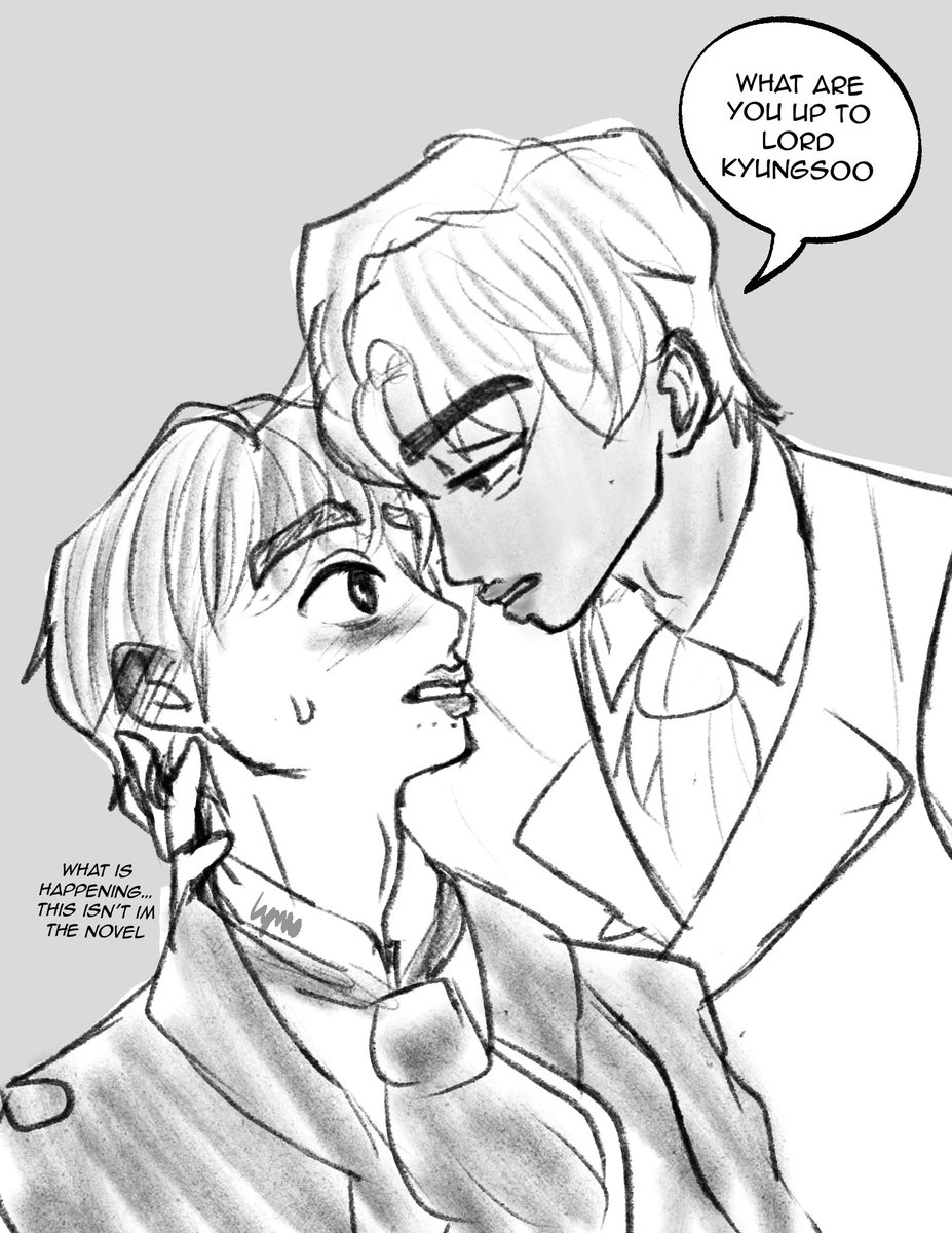 #kaisoo

Au where 🐧 got isekaid into the main villain’s body of his favorite novel and just wanted to step out of the story and conflict of the novel to prevent his death.

But why is the Male Lead 🐻 and  the og villain’s love rival suddenly interested in him