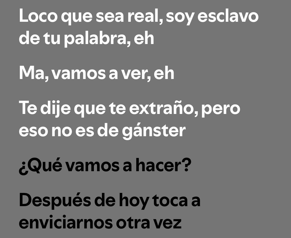 te dije que te extraño, pero eso no es de ganstel