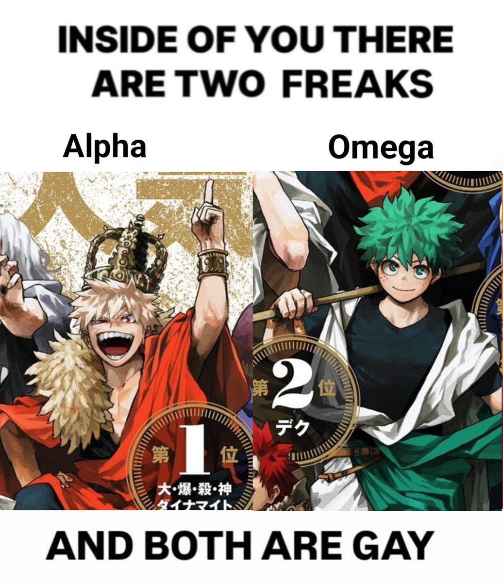 The Alpha Emperor and the Omega princess respectively