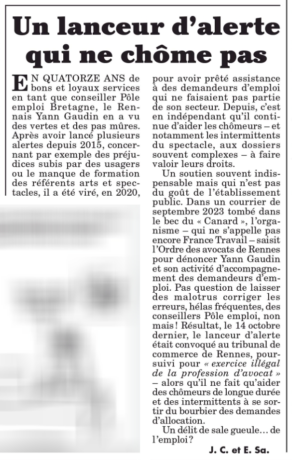 yanngaudin's tweet image. En page 5 du Canard enchaîné aujourd'hui.
Une pigiste me disait à leur sujet : « J'ai été très surprise de leur rigueur journalistique ! » Le Canard c'est caustique, mais sérieux. 🦆