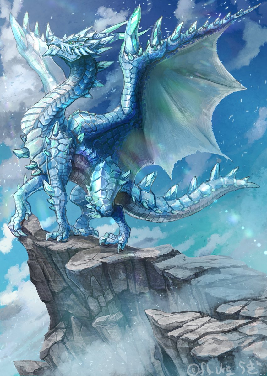 #PortfolioDay I like dragons and monsters🐉🐲