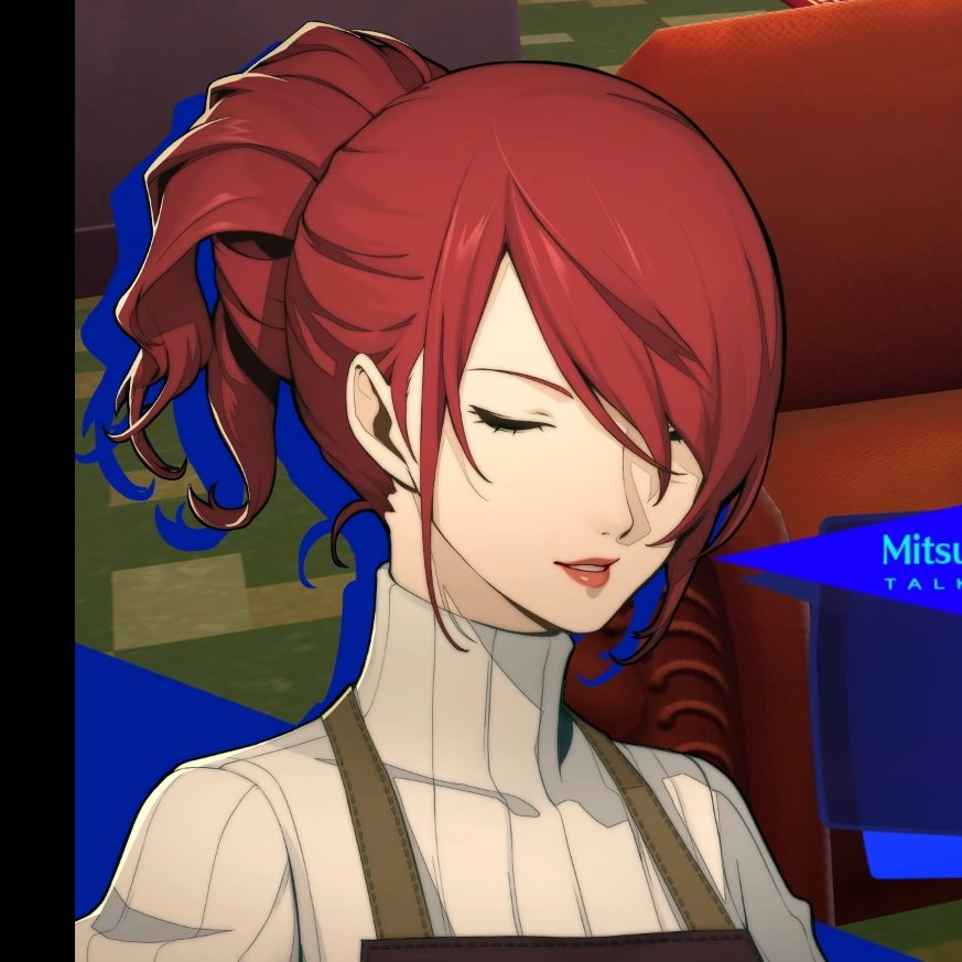 Ya Pero mitsuru con cabello amarrado🛐