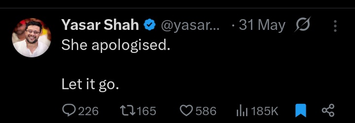 Wasim_Shaikh20's tweet image. शर्मिष्ठा पनौली के समर्थन में आया वही #Sapai लिप्पू,
जिसने हमारी आस्था और सम्मान को ठेस पहुँचाई थी —
और आज वही “संस्कार” और “सदाचार” का पाठ पढ़ाने निकला है! 🤡
वाह जनाब, दोहरे चेहरे की भी कोई हद होती है! 😏🔥