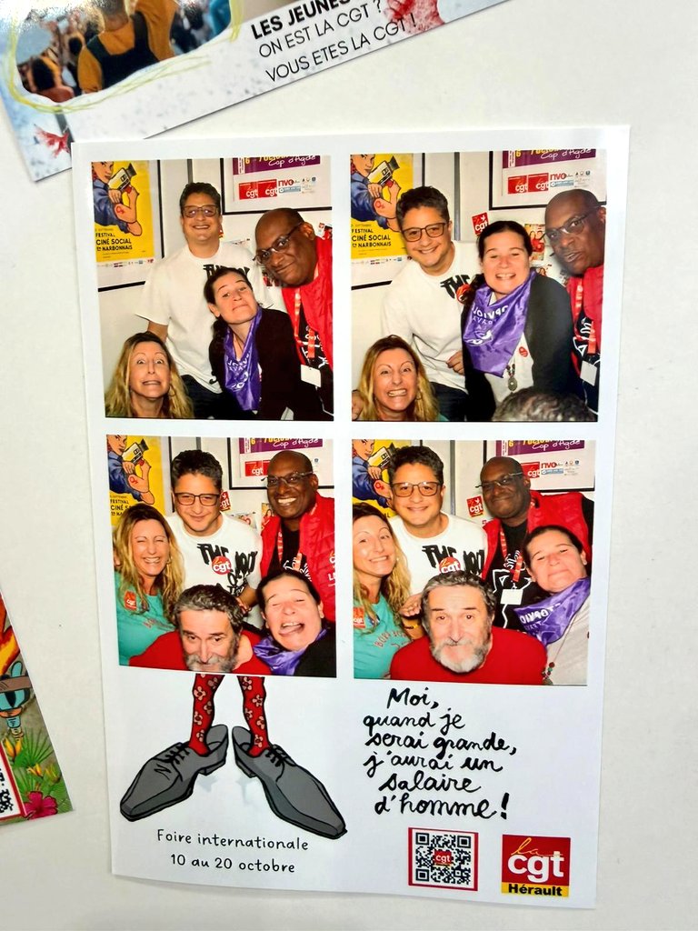 Quelle belle journée hier sur le stand de la #CGT34 à la #FoireExpo de #Montpellier 😍
Beaucoup de monde, de supers échanges et une belle énergie ✊
Merci à toutes et tous d’être passés nous voir, On continue jusqu’au 20 octobre !
<a href="/lacgtcommunique/">La CGT</a> <a href="/BinetSophie/">Sophie Binet</a> <a href="/SergeRagazzacci/">serge Ragazzacci</a>