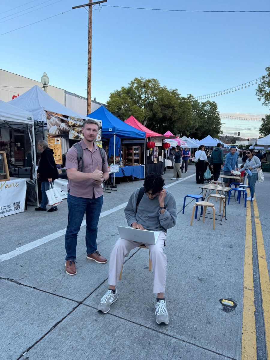 DylanRNikol's tweet photo. AWS showcases @PresceneAI -> traffic spikes so hard our site crashes -> Account manager provides moral support while get prod back online https://t.co/DnX6rsSEne