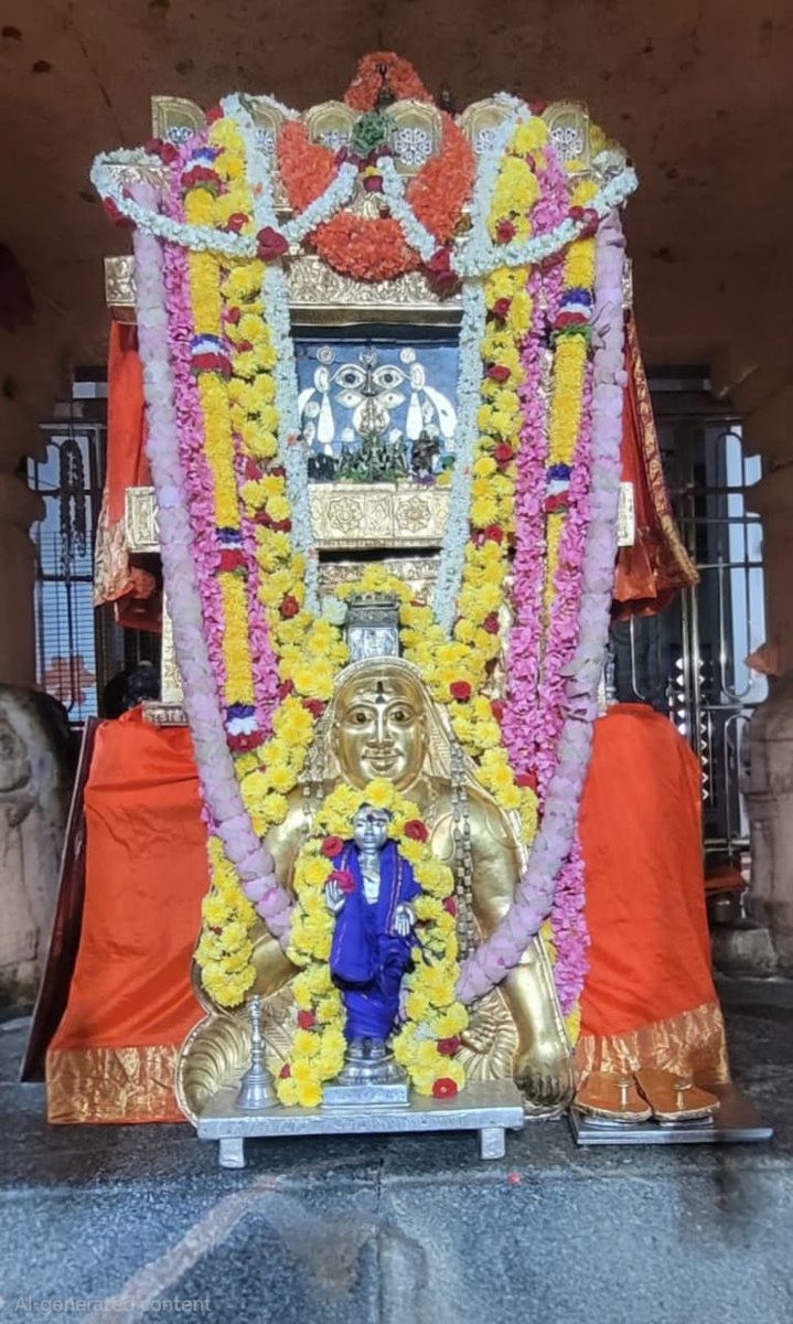 ಇಂದಿನ ರಾಯರ ಬೃಂದಾವನ ಅಲಂಕಾರ ದರ್ಶನ 🙏