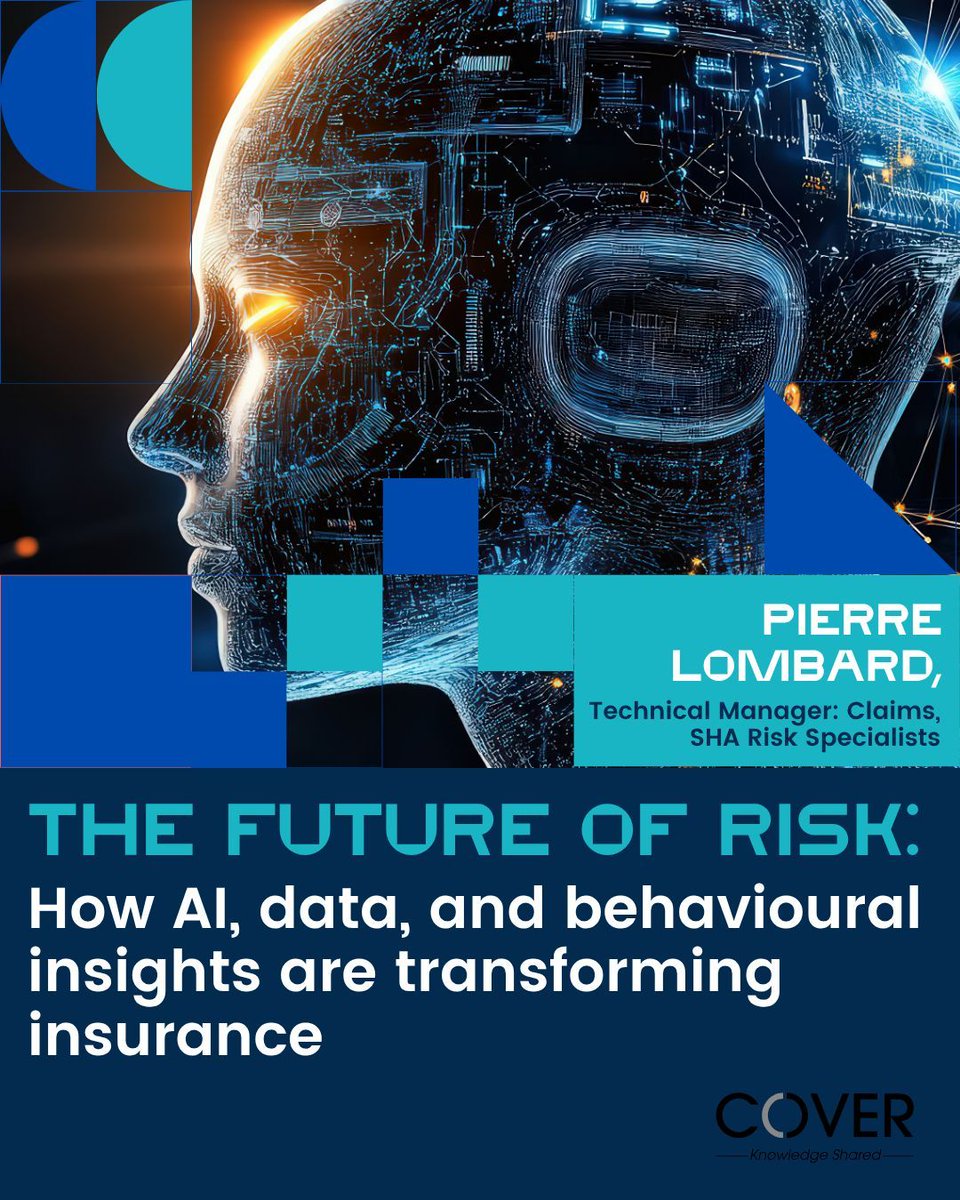 "The convergence of artificial intelligence, big data, and behavioural science is fuelling a transformation within the industry as it recalibrates for the future." - Pierre Lombard, SHA Risk Specialists

🤖 Read the full article here: buff.ly/1DG8M2O