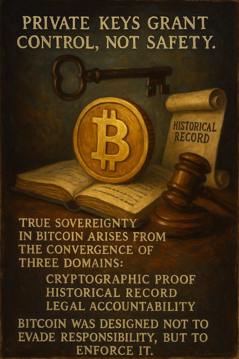 Private Keys, Proofs, and the Illusion of Ownership in Digital Cash Systems 

I’ve spent years watching people mistake control for ownership. Holding a private key doesn’t make you sovereign any more than holding a car key makes you the manufacturer. Bitcoin was never about