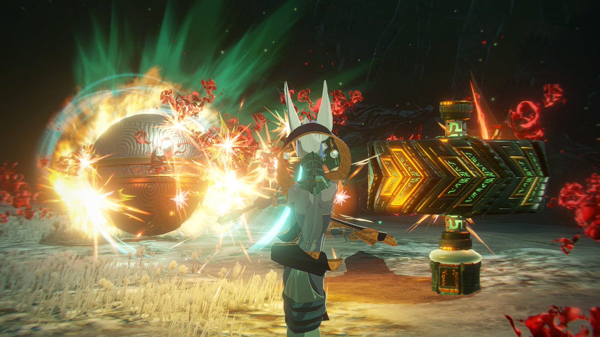 【基本アクション】
固有技

キャラアクションには様々な固有技が存在する。
敵の頑丈な鎧や岩を壊したり防御を崩す技や空中の敵を打ち落とすことができる技などがあるので、戦況に応じて固有技を使い分けよう。

gamecity.ne.jp/zelda-fuuin/jp/
#ゼルダ無双 #ゼルダの伝説 #Zelda