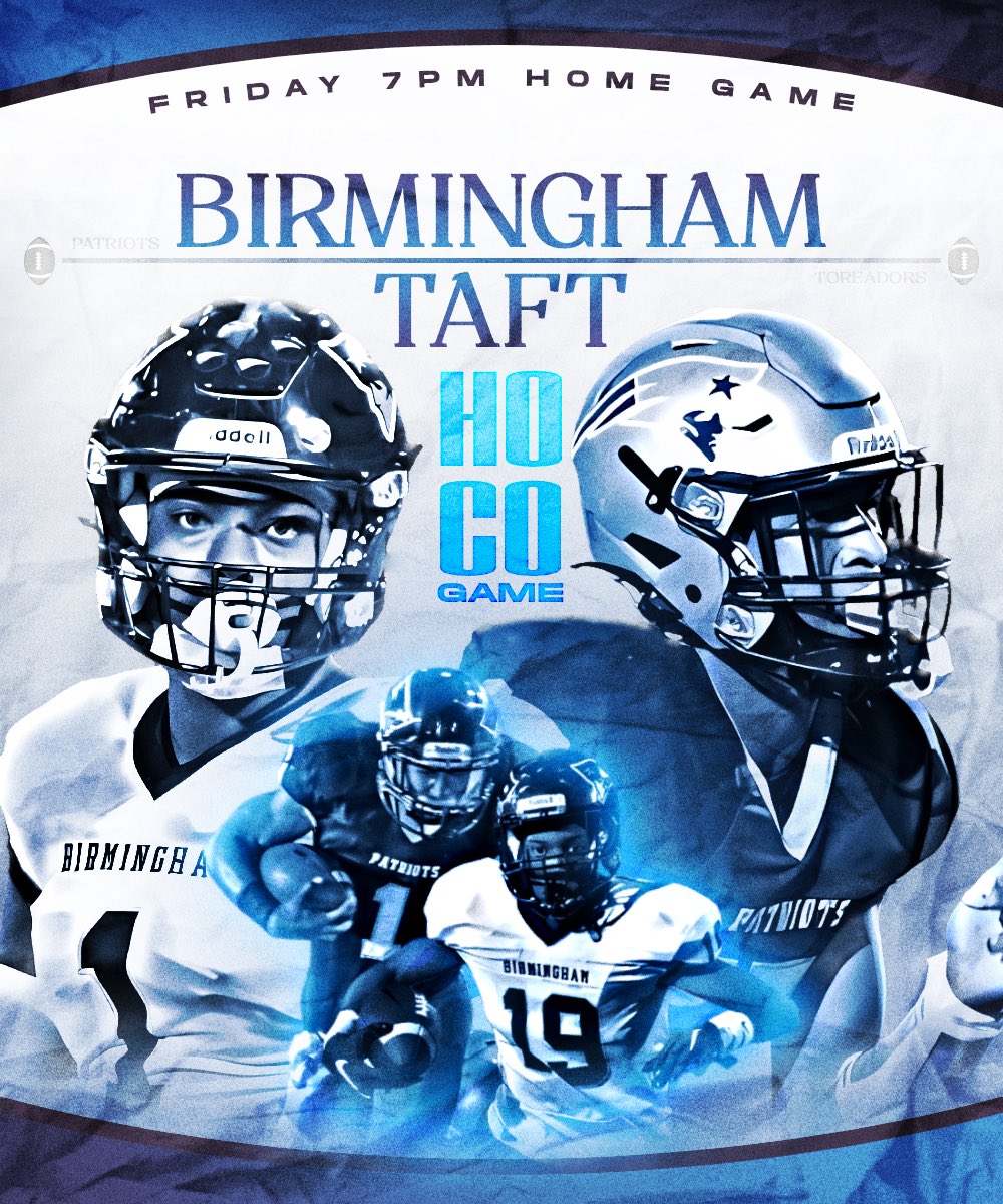Patiently waiting for Homecoming this Friday. Who will be the next Birmingham legend to rise up…