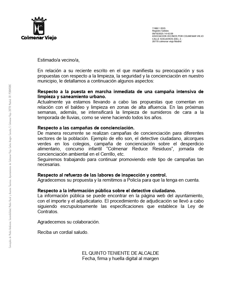 AV Vecinos por Colmenar Viejo tweet media