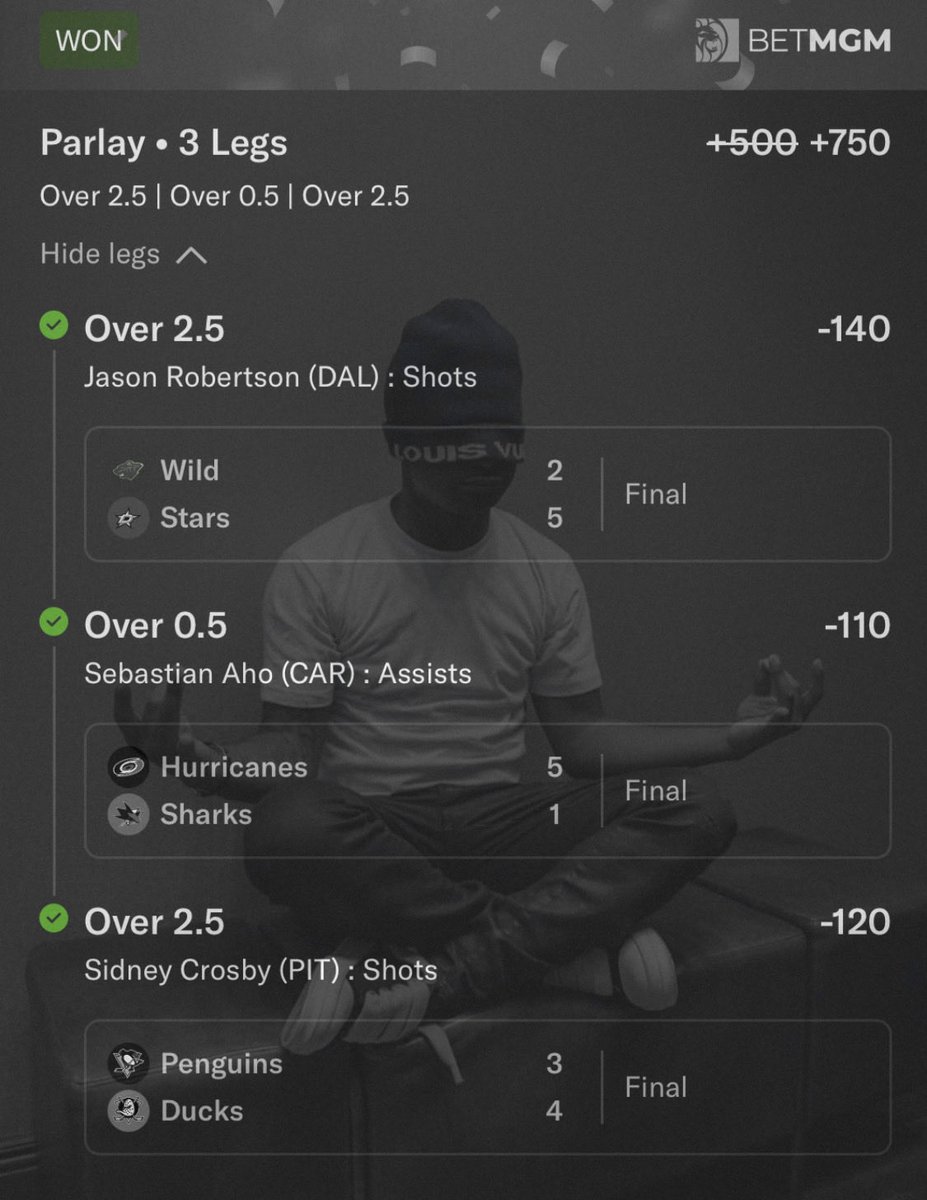 AllOffRisks's tweet image. Standing In The Rain Waiting on The Sun 

 (+750)🌞

Shiners Premium Access - whop.com/all-off-risks/

#viral #nfl #gamblingx #parlay
