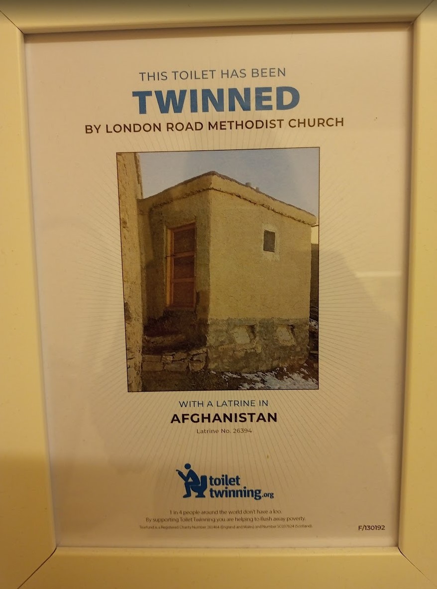 Sad state of CofE and Britain, these methodist churches are the ones with the biggest trans flags - everything that is wrong with Britain today.