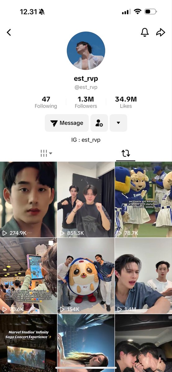 It’s really him bro….. my edit is there on his repost videos……. Bye world……. 😭😭😭😭