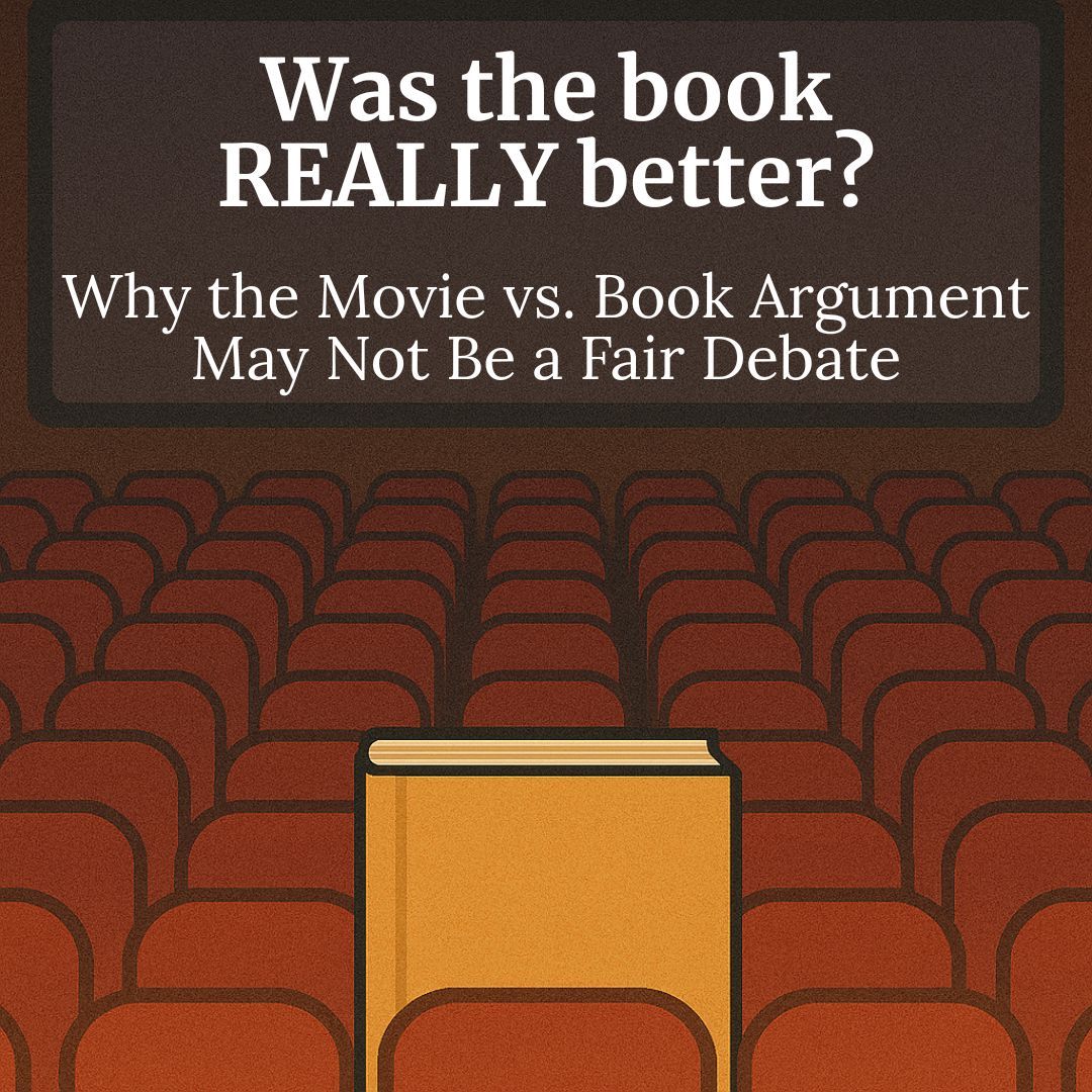 AllisonPearl5's tweet image. New #BLOGPOST Coming Soon! A deep dive into the book vs. movie debate. Sign up for the news letter to get it in your inbox first! allison-pearl.com/home/newslette…
