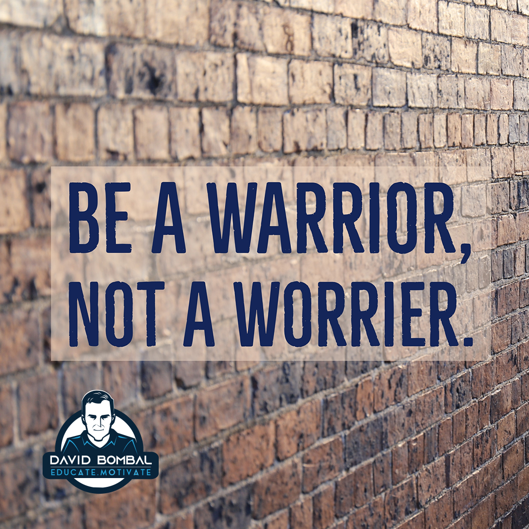 davidbombal's tweet image. Be a warrior not a worrier.
#DailyMotivation #inspiration #motivation #bestadvice #lifelessons #changeyourmindset