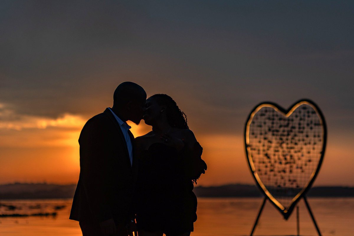 I shot this proposal at the shores of Lake Victoria