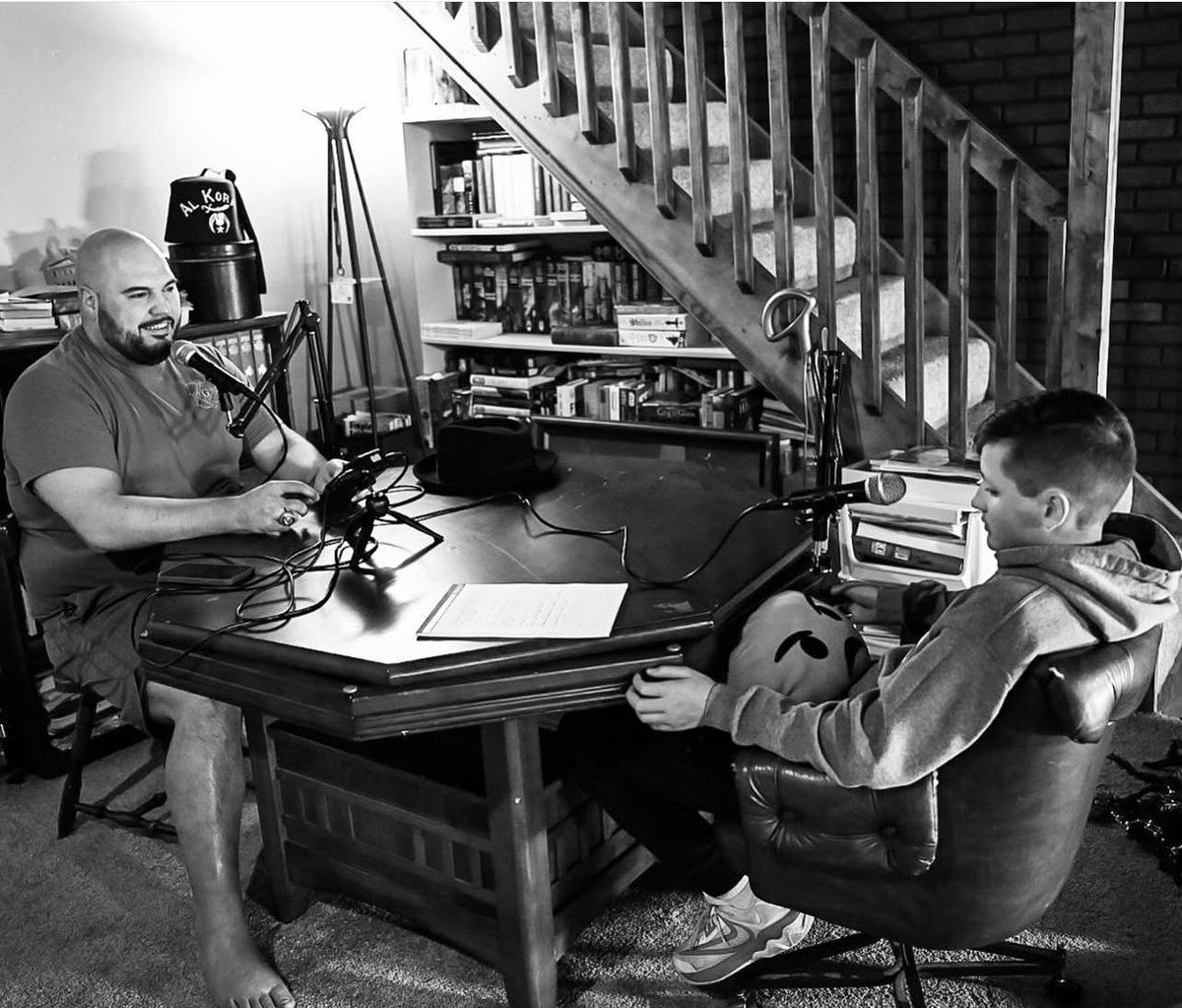 Jim &amp; Jack sitting down to record a podcast together! Hear about this and more on Episode 120: Catching Up!
TravelingManPodcast.com
#BeLegendary #Freemasonry #Podcast #TravelingMan