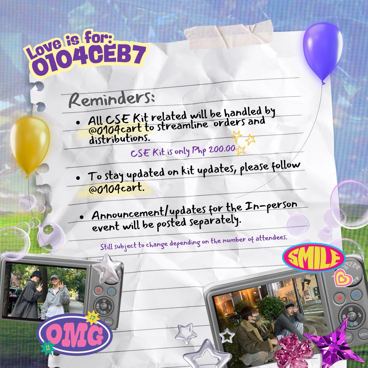 👇 Check out the details below so you’re in the know and good to go.