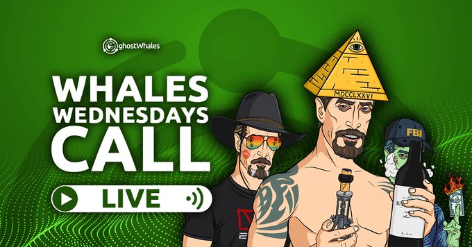 Whales Wednesdays is LIVE 🔴

GHOST Community members can have actual input over the future direction of the GHOST Project. Available ONLY to GHOST Whales 👻🐳

Become GHOST Whale 👇
🔗 https://ghostchain.io/whales-apply