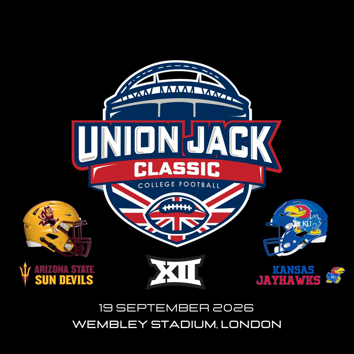 🚨 Exciting UK College Football news 🚨

<a href="/DAZN_Sport/">DAZN</a> will show the crucial <a href="/Big12Conference/">Big 12 Conference</a>  clash between Texas Tech and Arizona State on Saturday at 9pm UK. 

Opportunity to see the <a href="/unionjackclasic/">unionjackclassic</a>-bound Sun Devils on UK television ahead of their trip to London in 2026